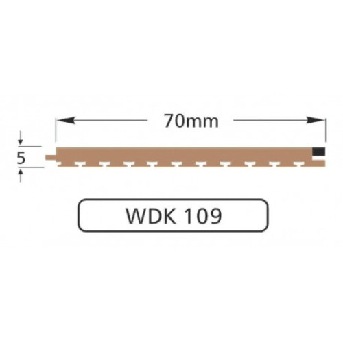 Смуга WDK109, 70мм (10м) Смуга WDK109, 70мм (10м)