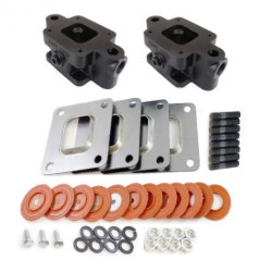 Recmar exhaust manifold spacer kit 3" (76.2 mm)