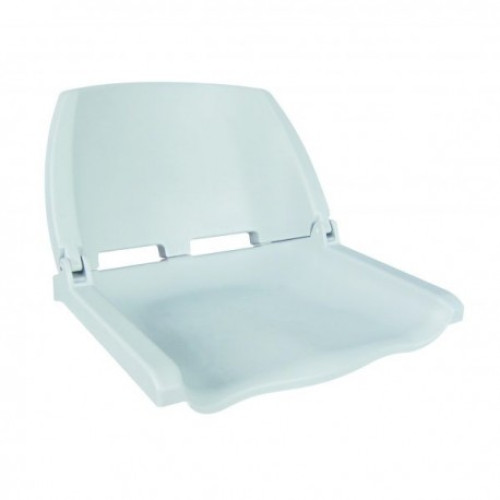 WW plastic folding seat white WW plastic folding seat white