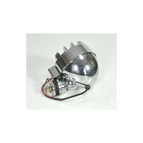 Spotlight with protective cover Spotlight with protective cover