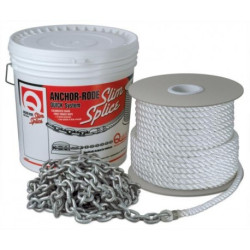 Chain with rope Quick chain 6mm Chain with rope Quick chain 6mm