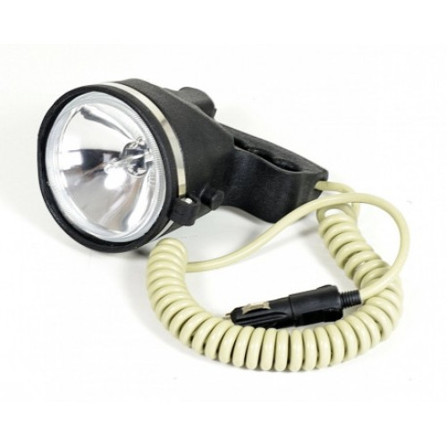 Searchlight with rubber handle Searchlight with rubber handle