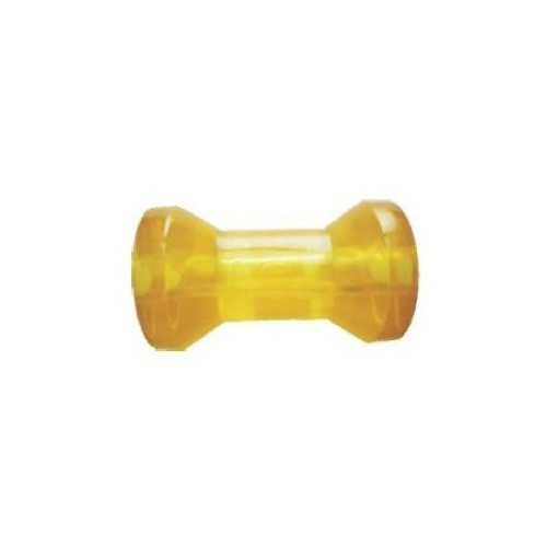 Ролик кільовий Knott 125 мм, PVC, жовтий Ролик кільовий Knott 125 мм, PVC, жовтий