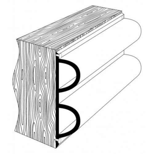 Fender Dek-King form 2D, black 4m