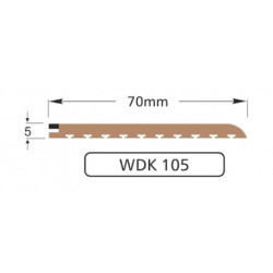 Полоса WDK105, 70мм (10м)