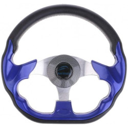 Steering wheel SunFine diameter 320mm black-blue Steering wheel SunFine diameter 320mm black-blue