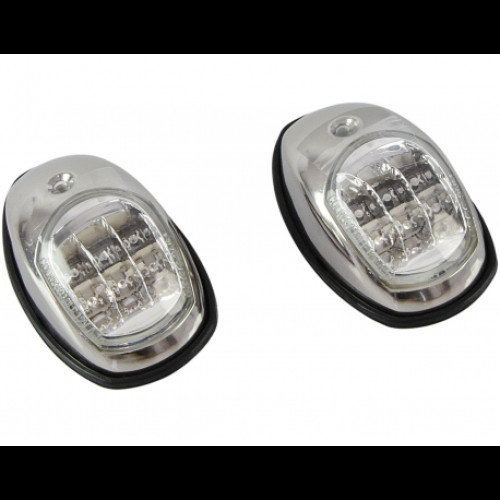 Easterner navigation light red-green LED chrome