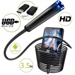 Endoscope Harch for Android and Windows 2 MP -micro USB -USB-C -USB Endoscope Harch for Android and Windows 2 MP -micro USB -USB-C -USB